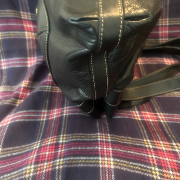 Etienne Aigner Black Leather shoulder bag - Picture 5 of 14